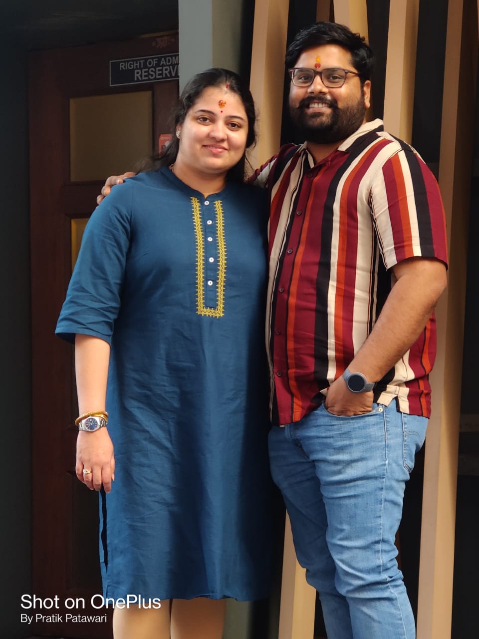 Mr. Pratik Patawari Jain and Mrs. Kabita Kumari Singh